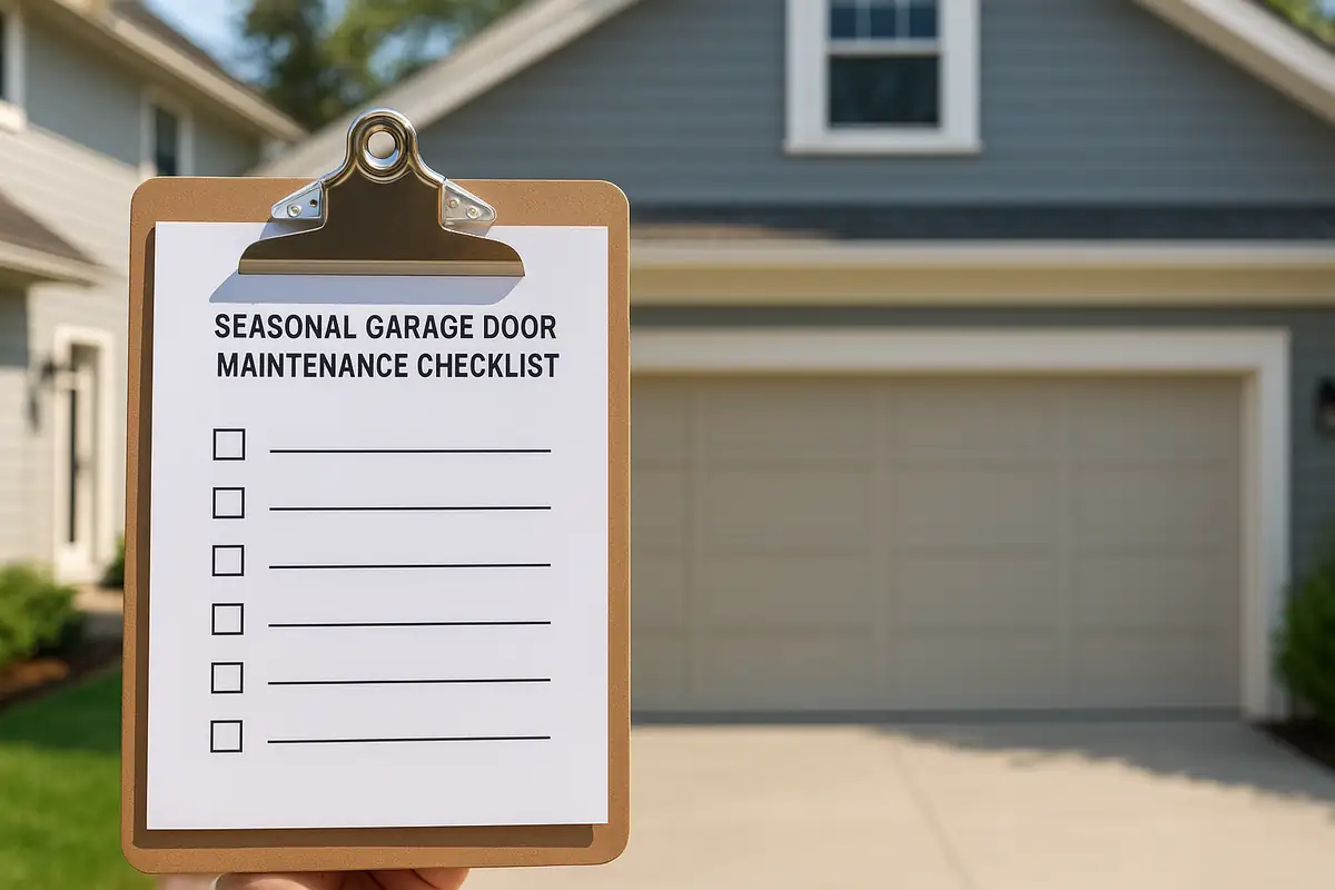 Seasonal Garage Door Maintenance Checklist for San Diego Residents