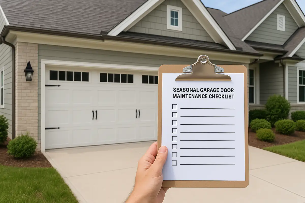Seasonal Garage Door Maintenance Checklist for San Diego Residents