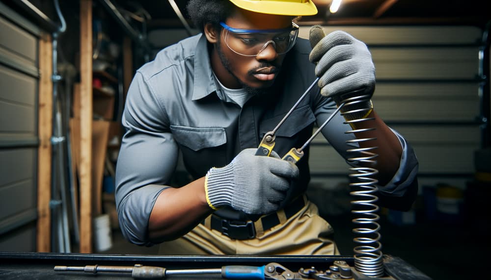 Our professional emergency garage door repair process