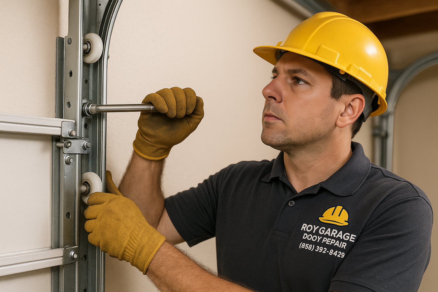 Garage Door Track Repair in San Diego